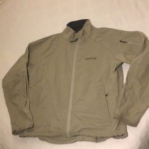 Marmot fleece lined zippered jacket size XL
